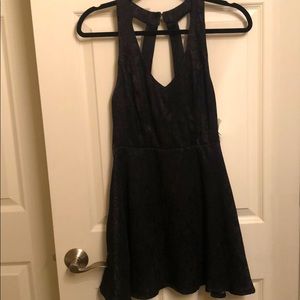 Black cocktail dress